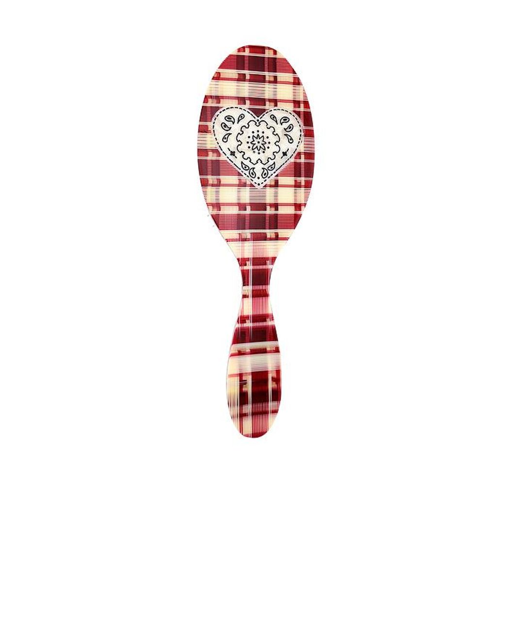 Cepillo De Pelo Paisley Heart Amazing Hair Day Brush En Color Belleza: Na Talla Solar Eclipse de color Red