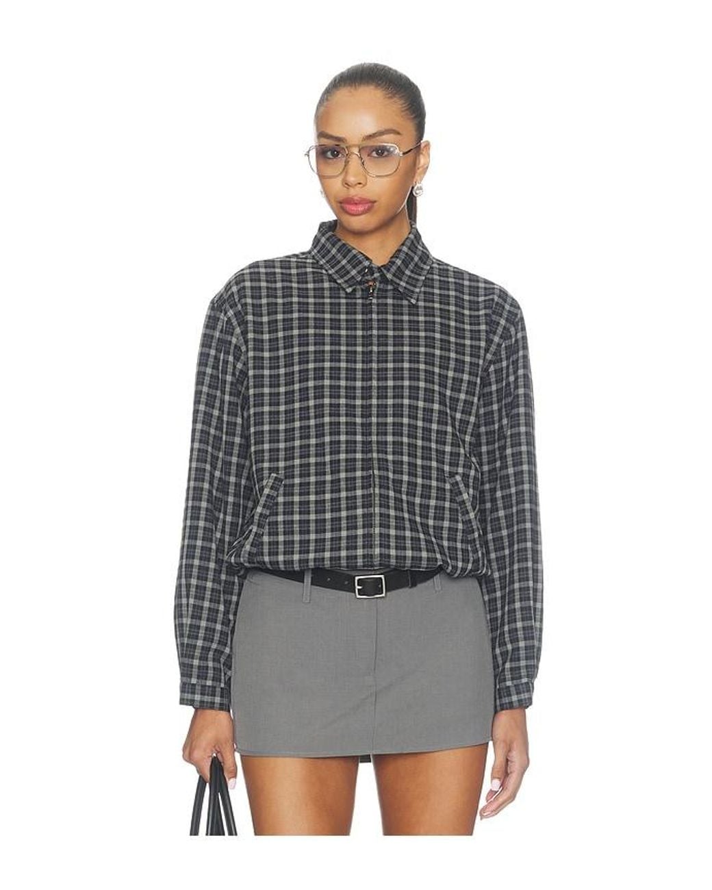 GOOD AMERICAN Black The Lightweight Bomber