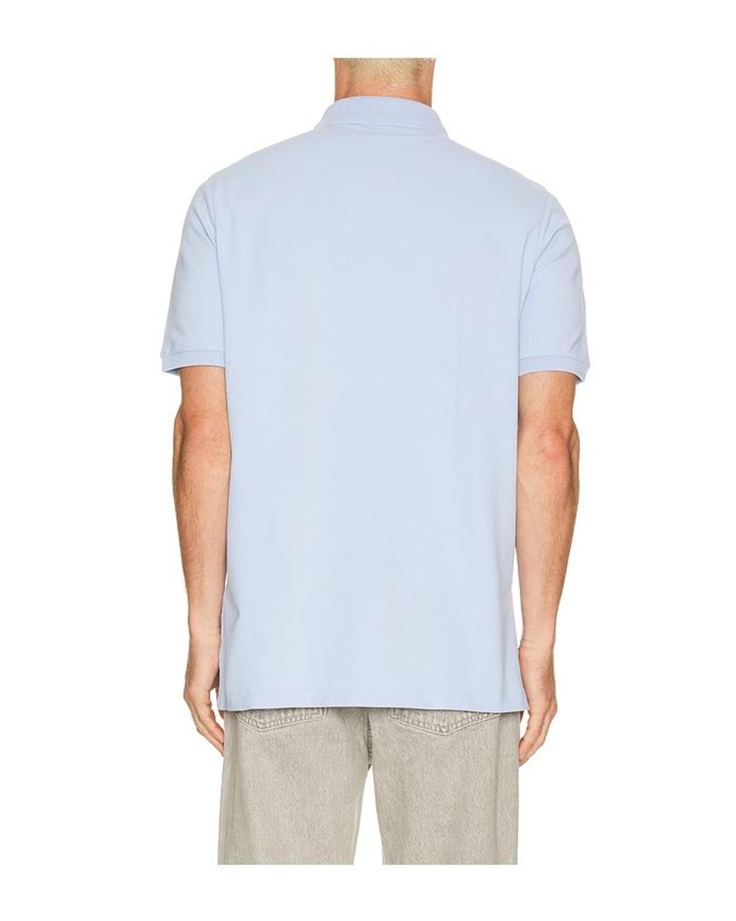 Polo Ralph Lauren Blue Short Sleeve Stretch Mesh Polo for men