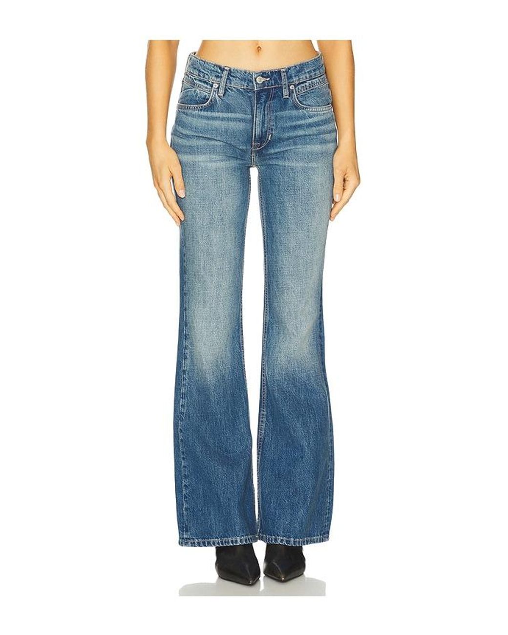 Free People Blue X We The Free West Coast Relaxed