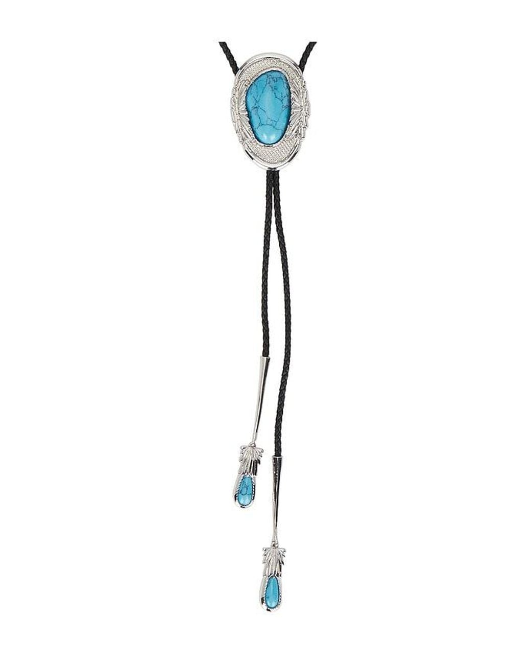petit moments Black Dolly Bolo Tie Necklace