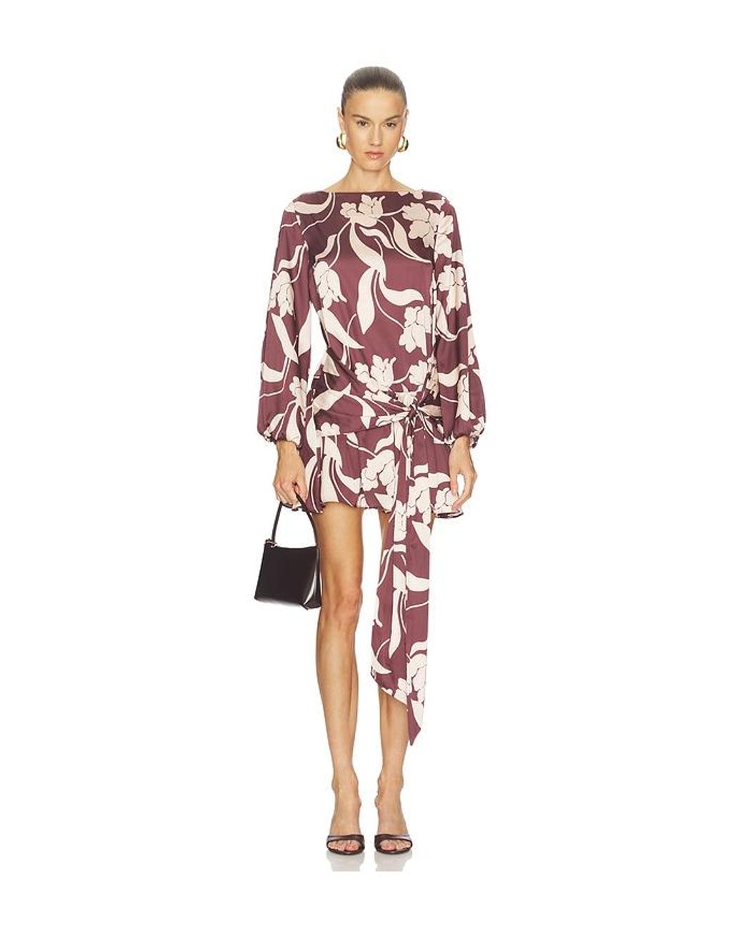 MISA Los Angles Red Larissa Dress