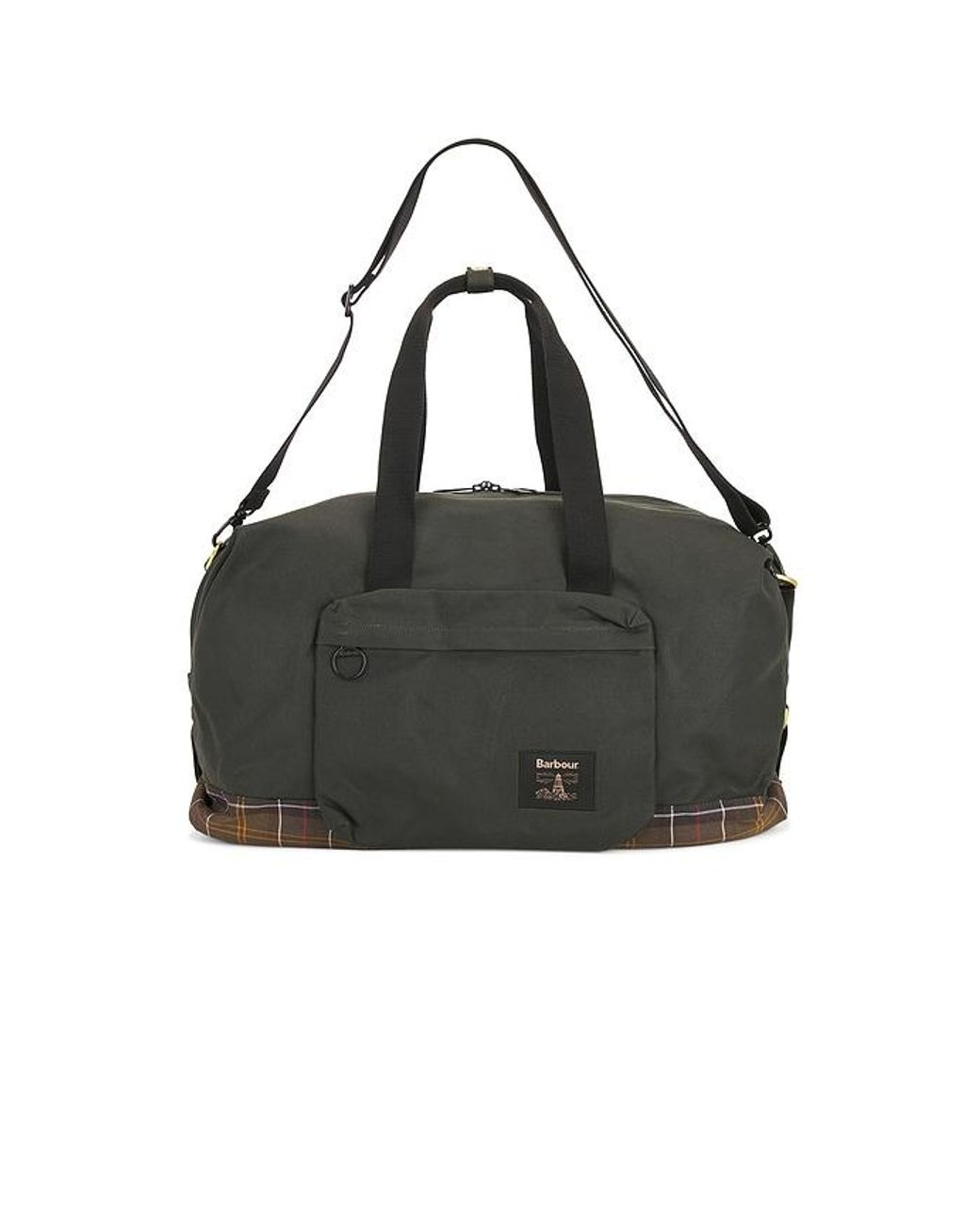 Barbour Black Field Wax Holdall Duffle for men