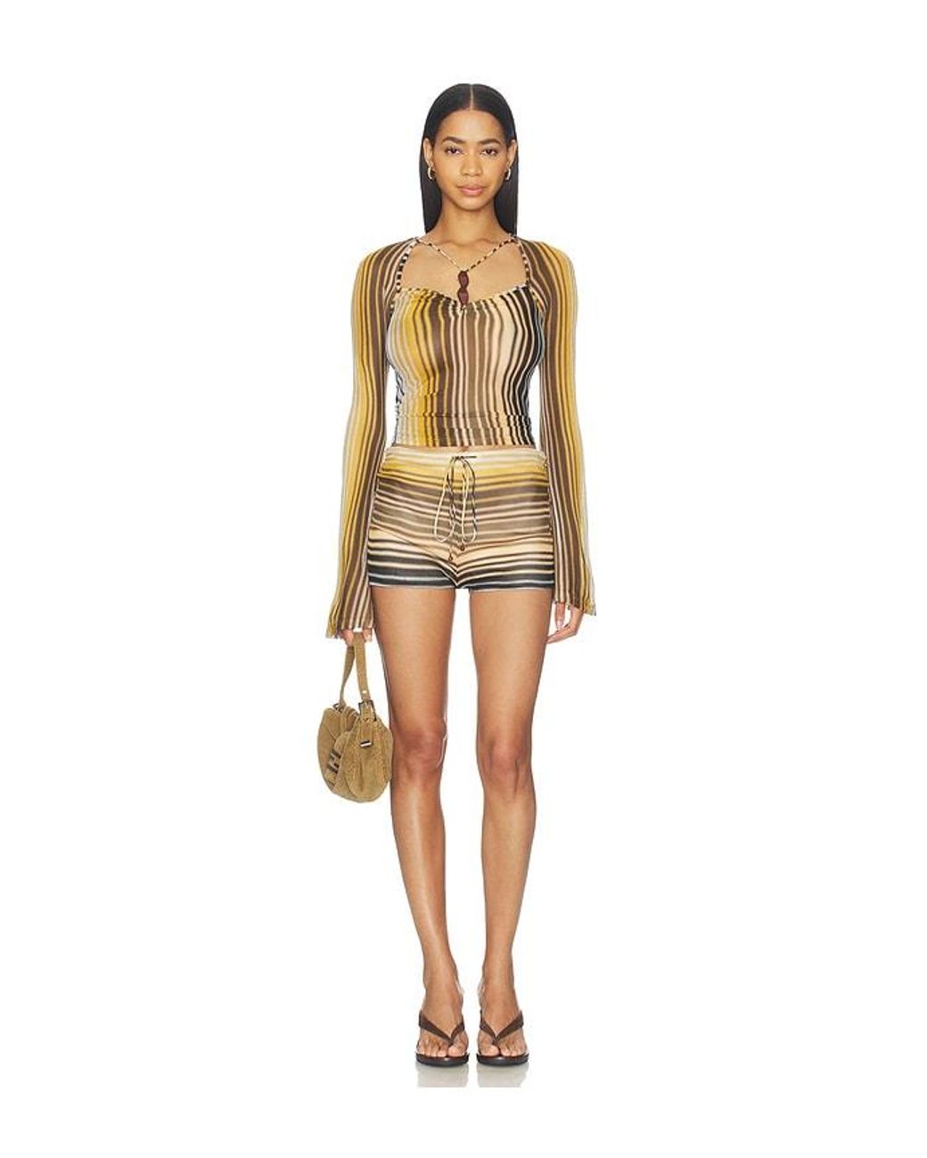 AZULU Multicolor Kendra Short