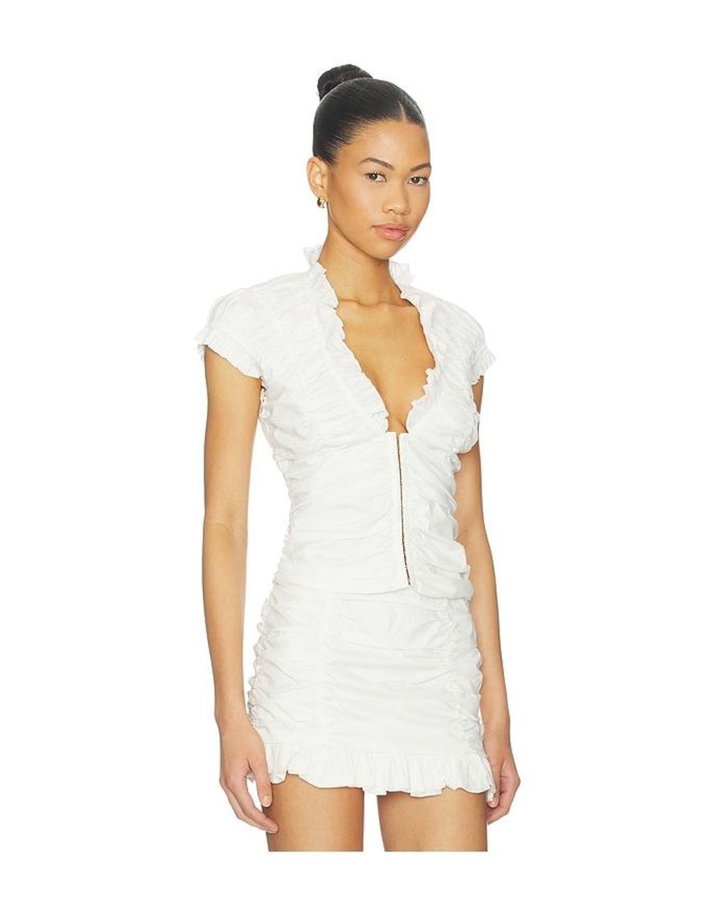 I.AM.GIA White Zeya Top