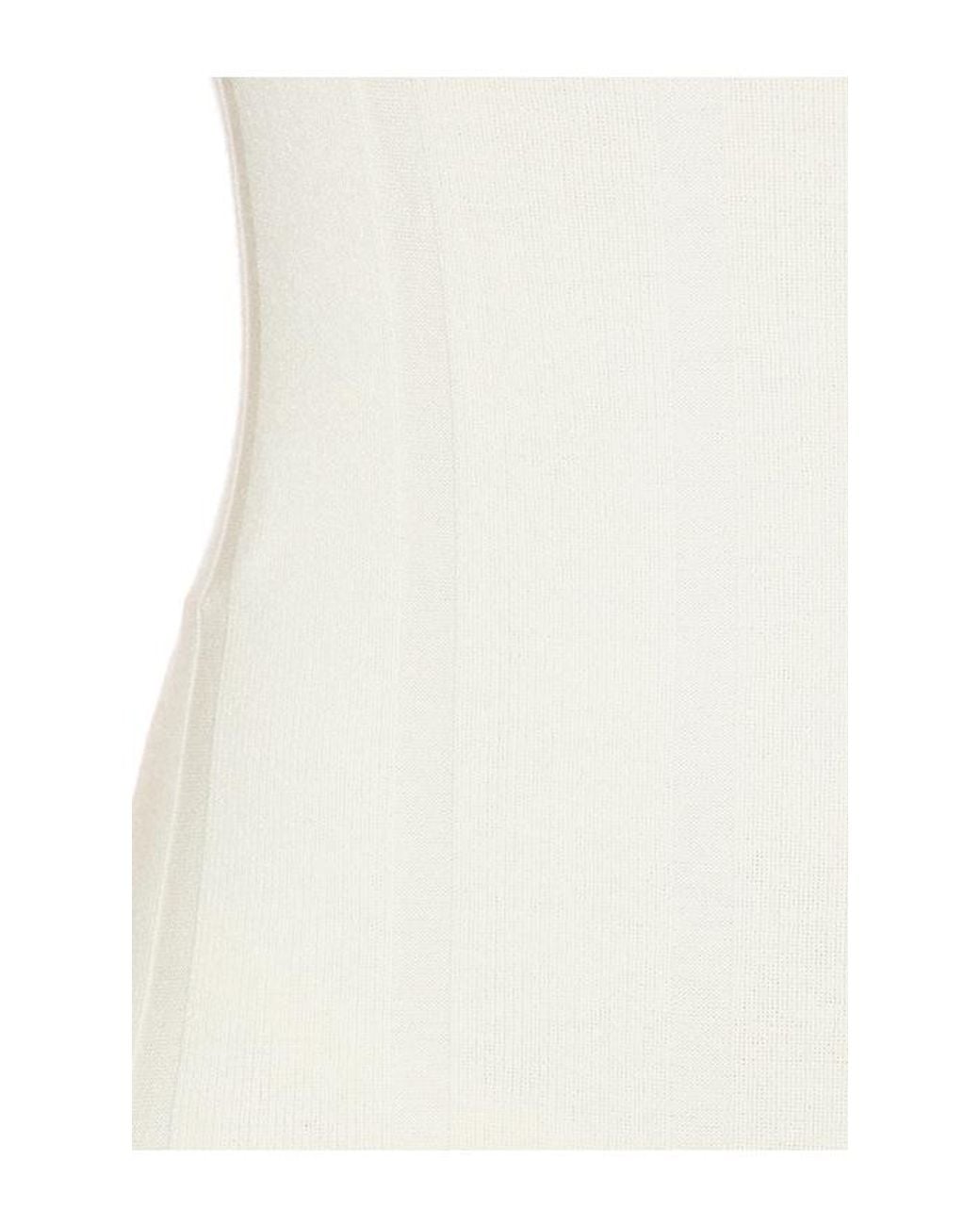 LSPACE White En Route Dress