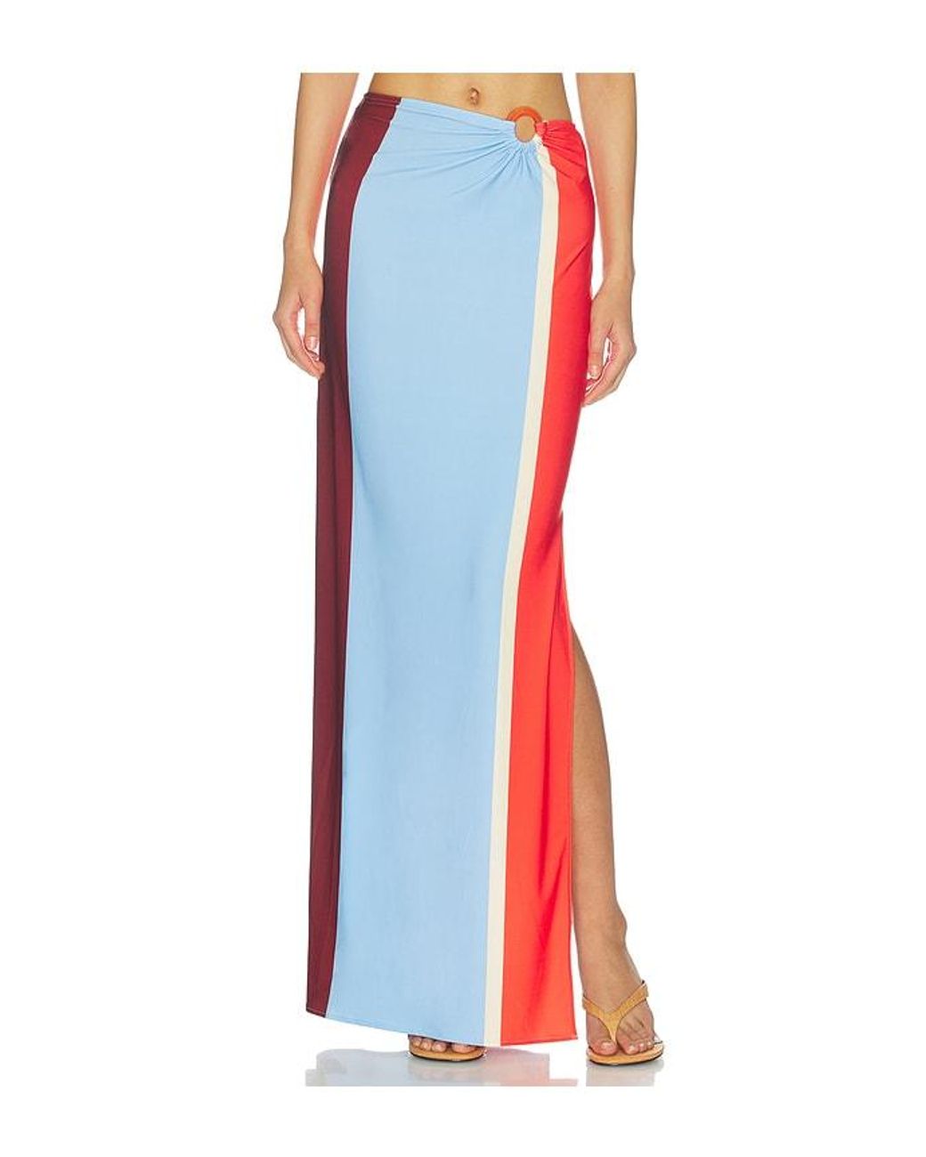 Baobab Red Zur Maxi Skirt