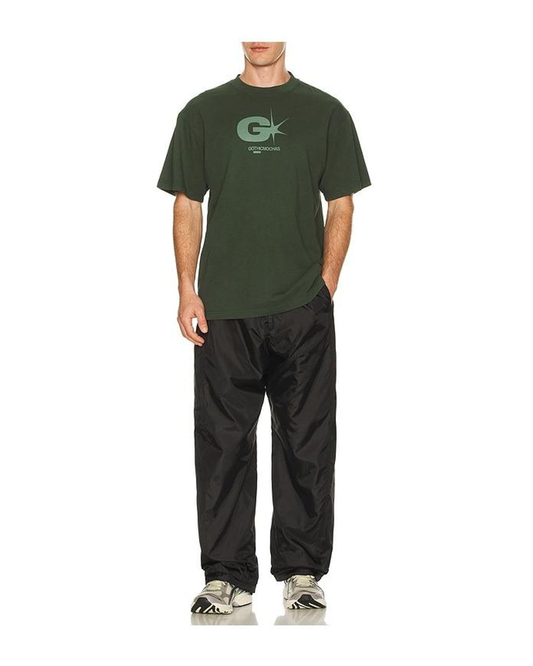 Gothicmochas Green Explosive Tee for men