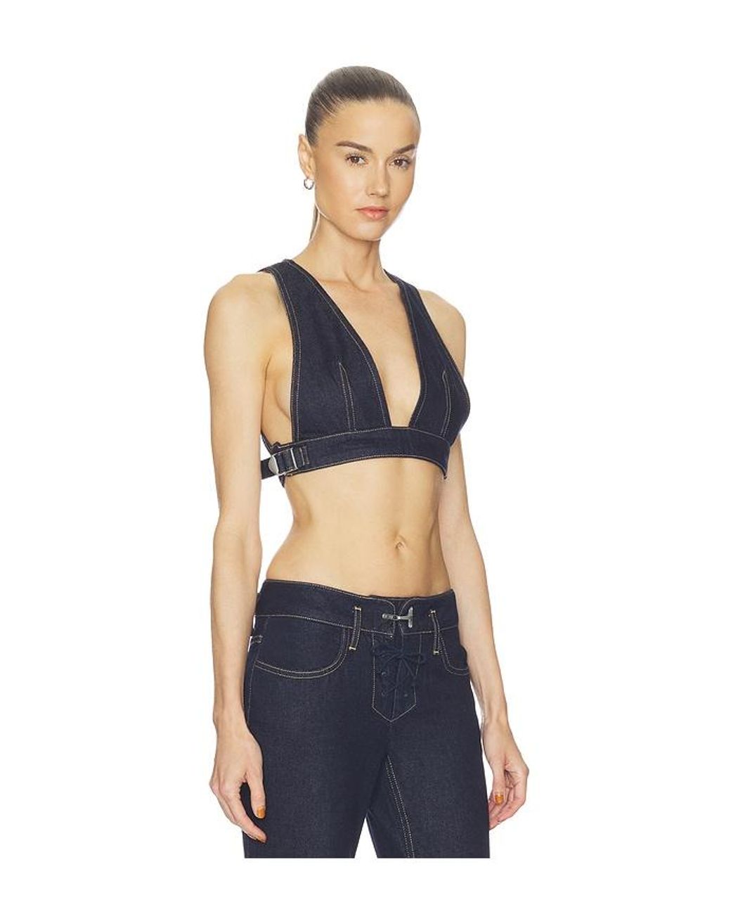 HAELO Blue Retro Micro Vest