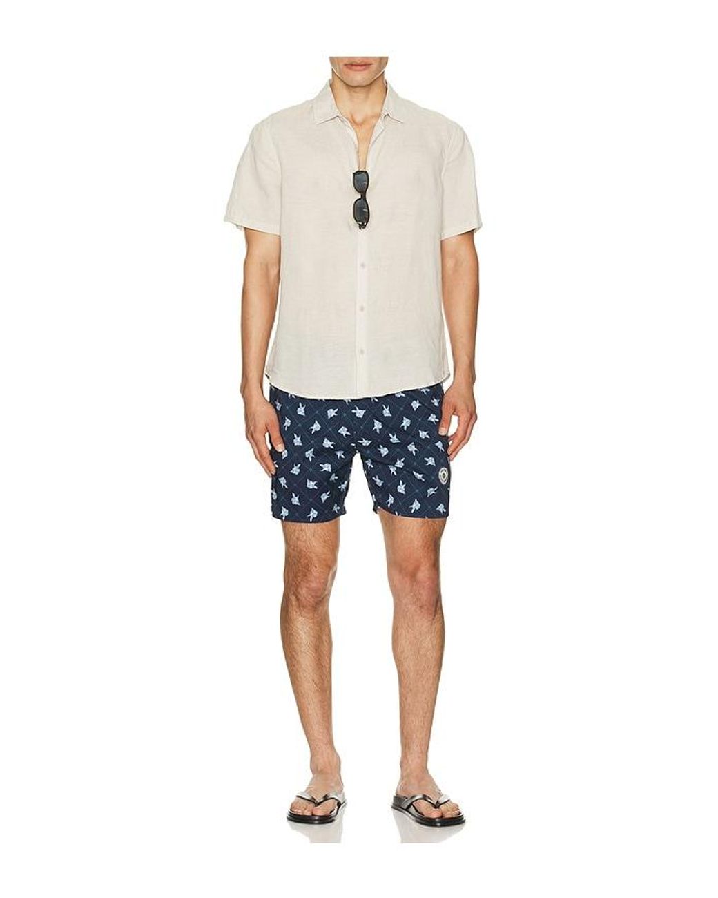 Agua Bendita Blue Joe Trunks for men