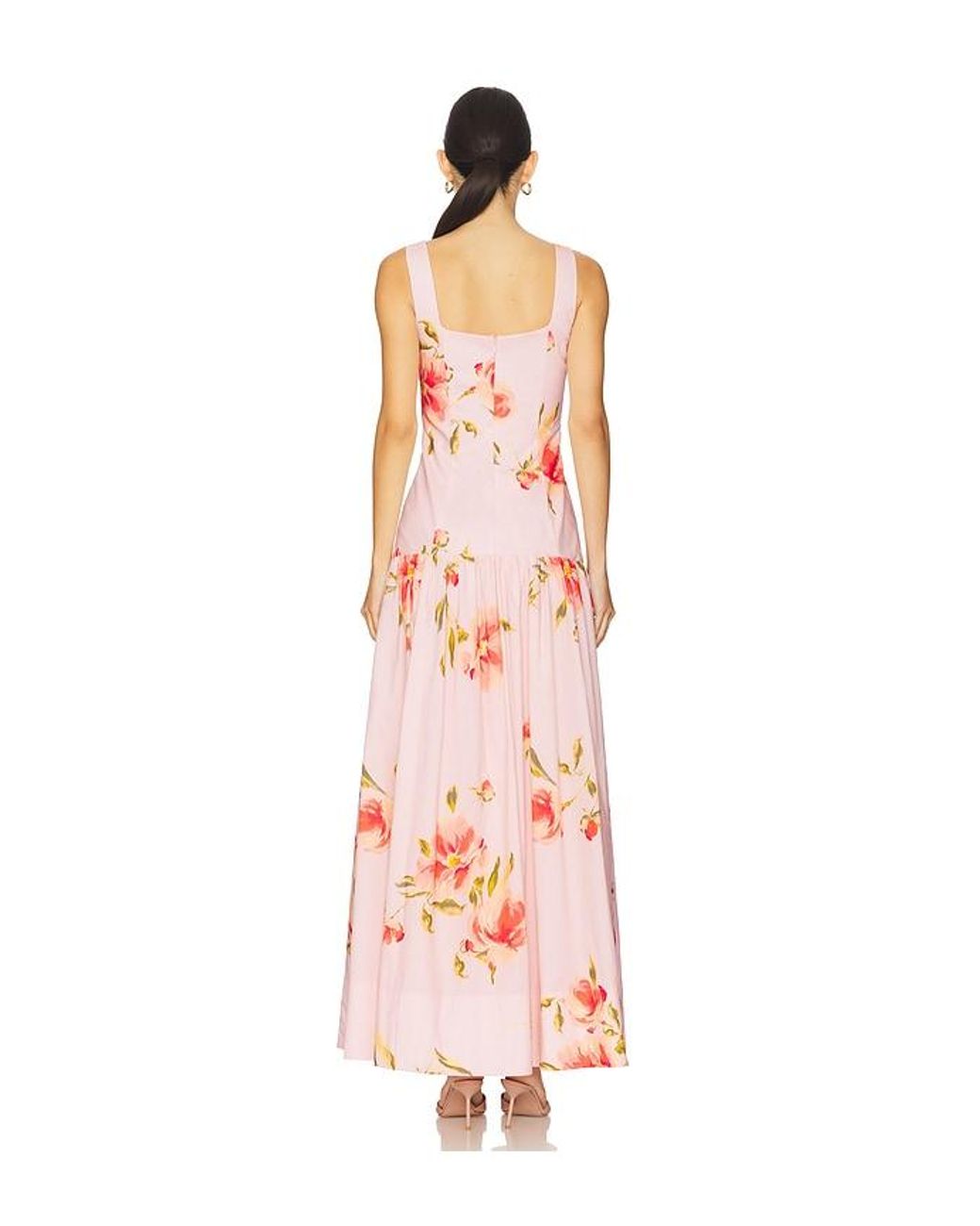 Lovers + Friends Pink Petal Maxi Dress