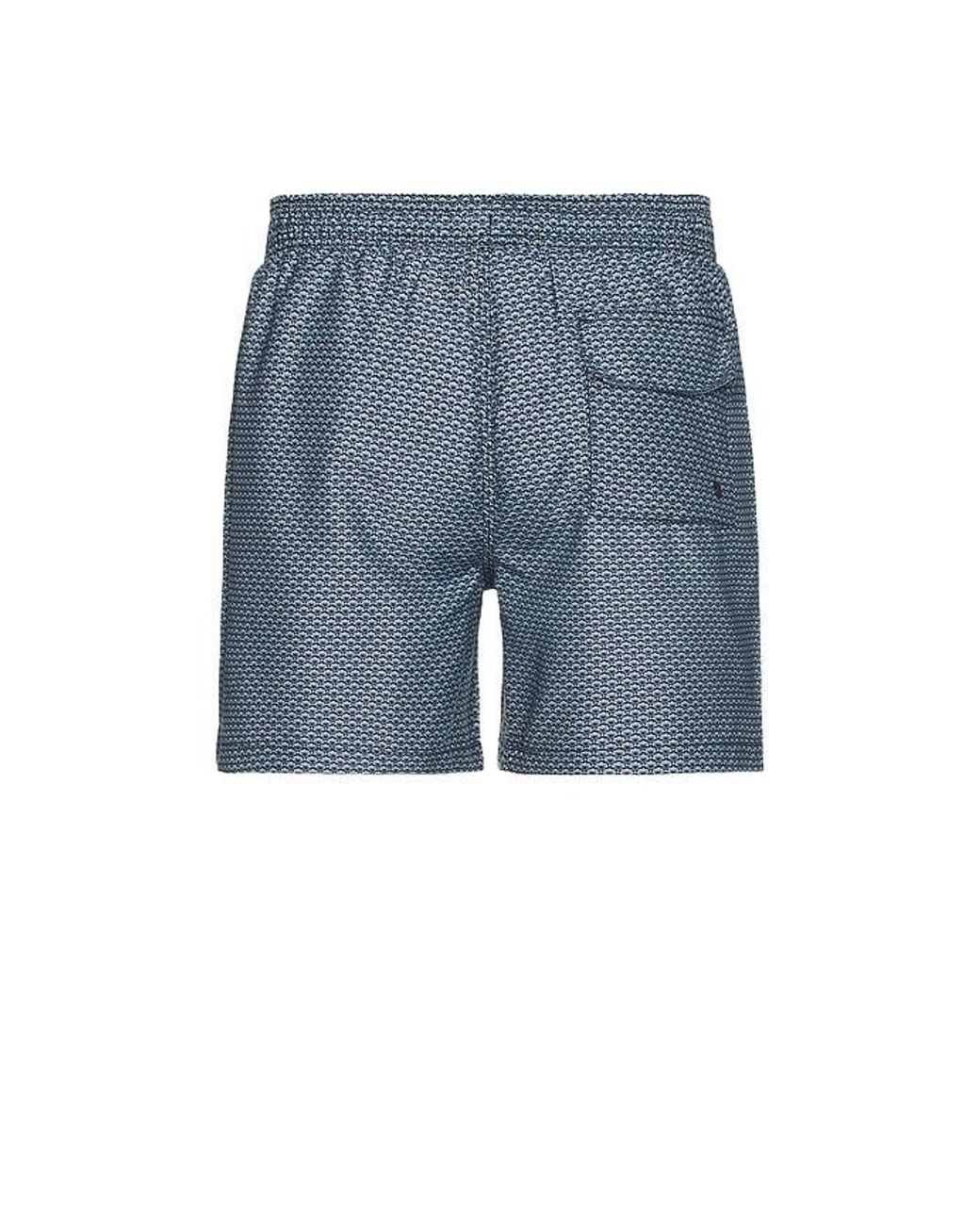 Barbour Blue Shell Swim Short for men