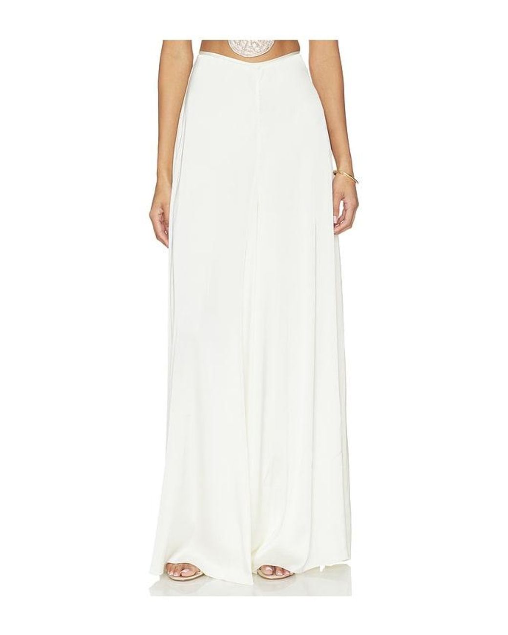 Maylé Vásquez White Punta Pants