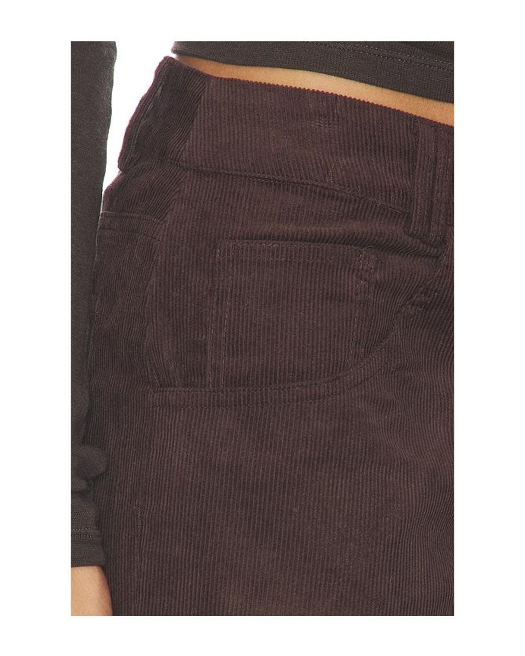 ALL THE WAYS Gray Margot Corduroy Pant