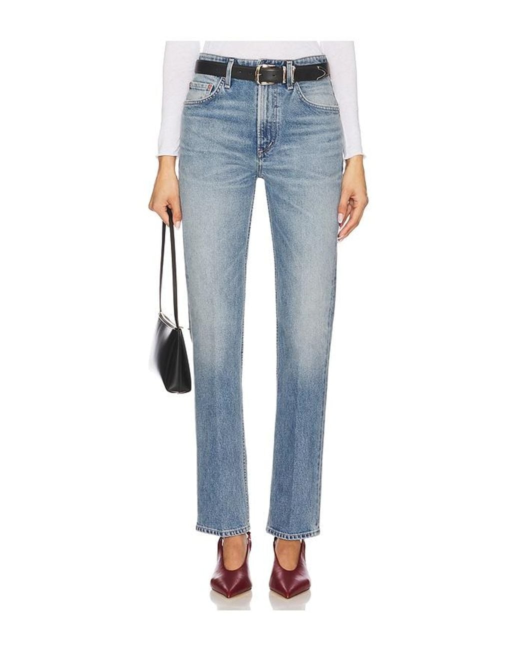 Citizens of Humanity Blue Zurie Straight Jeans