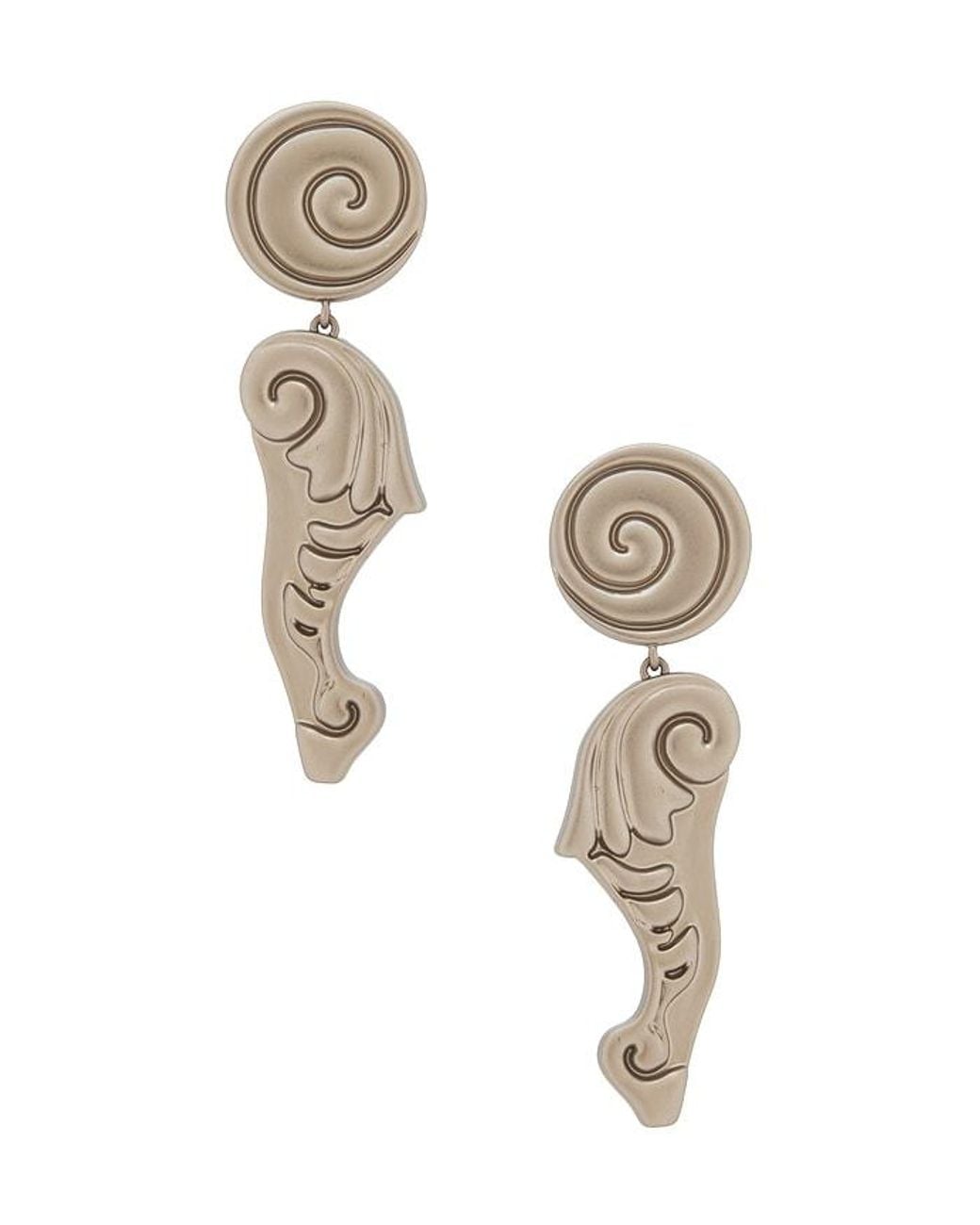 Julietta White Sirena Earrings