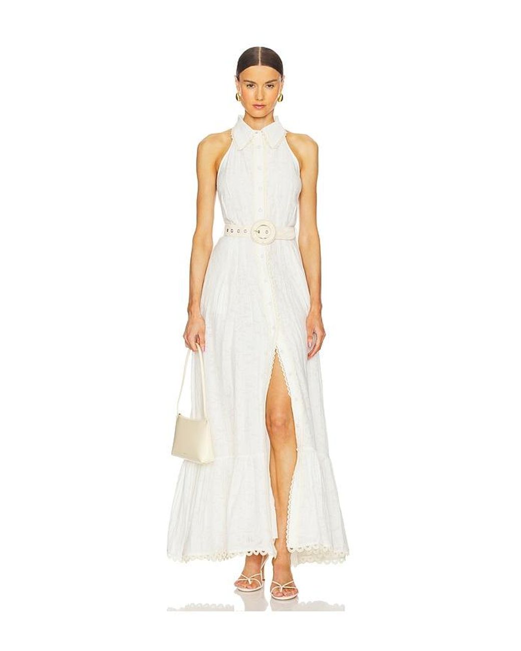 Hemant & Nandita White Shirt Dress