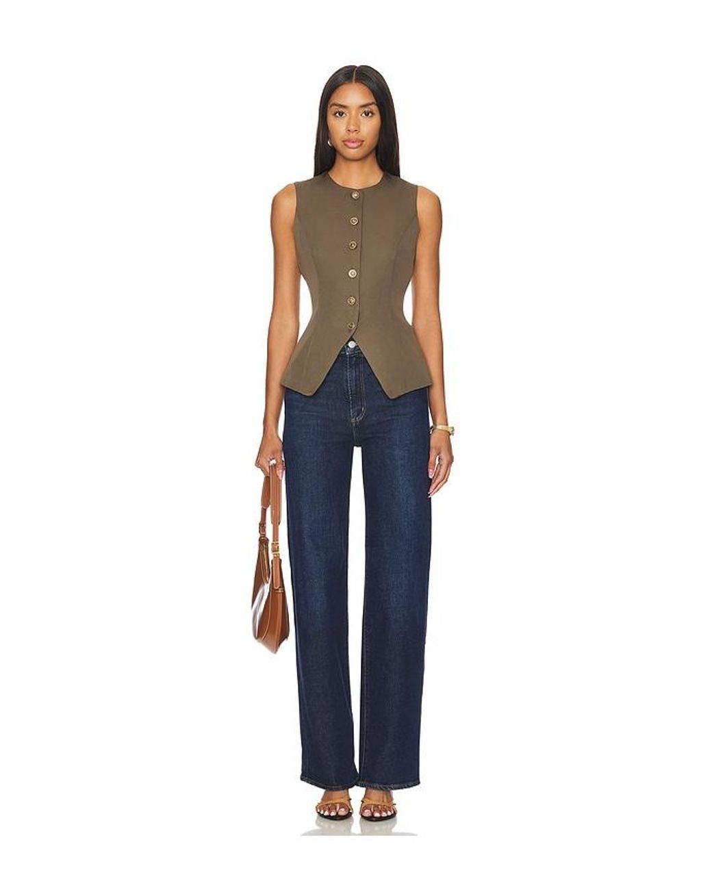 SNDY'S Blue X Revolve Emiliana Top