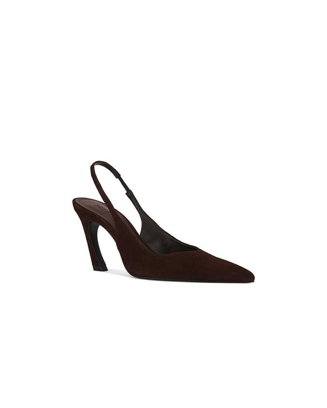 SCHUTZ SHOES Black Lexi Slingback Pump