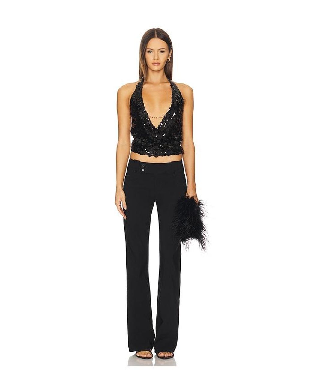 Tiger Mist Black Zana Top