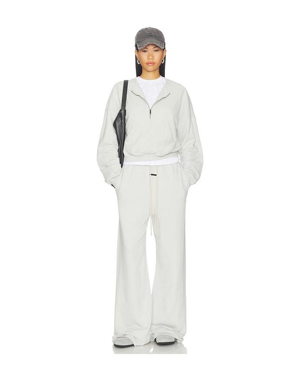 Fear Of God White Undone Cut Lounge Fit Sweatpant