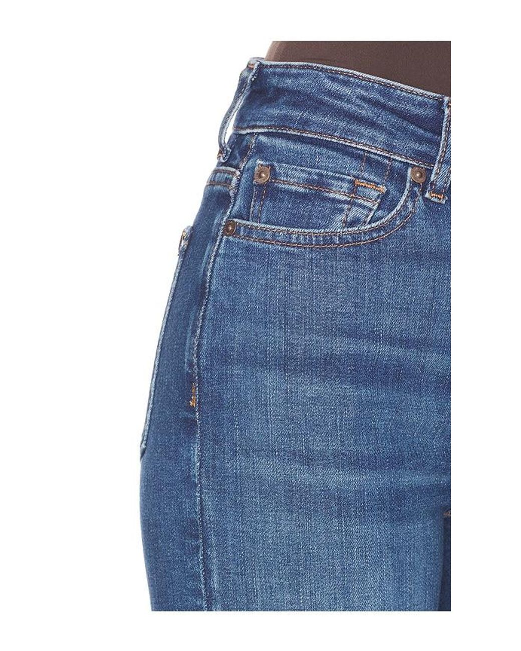 7 For All Mankind Blue The Leggy Bootcut Jeans