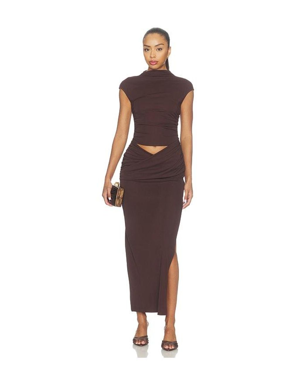 Benni Brown Royce Maxi Dress