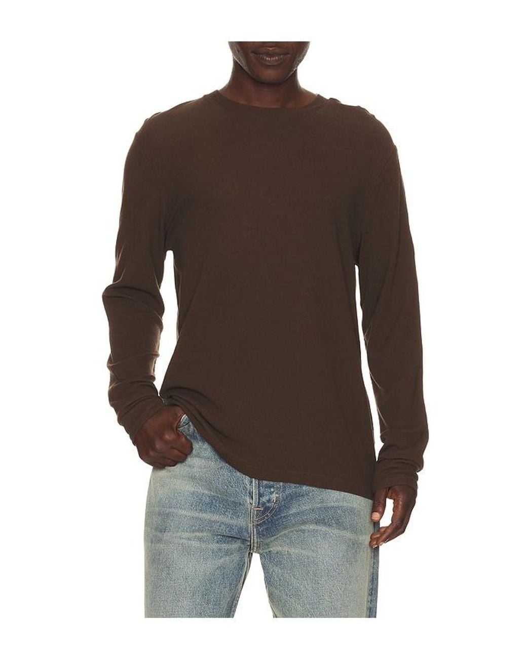 NN07 Multicolor Clive Waffle Knit Tee for men