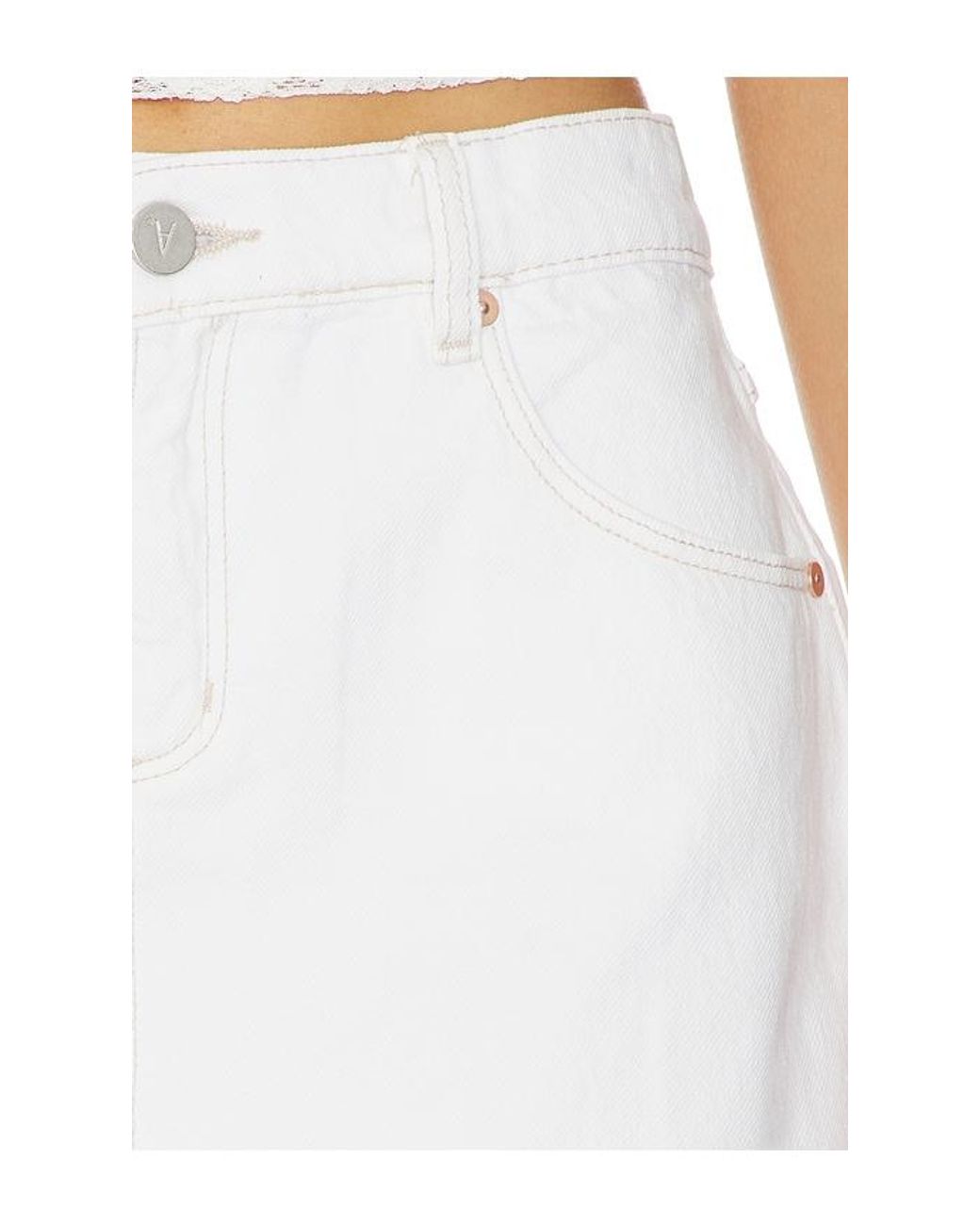 A.Brand White 99 Skirt