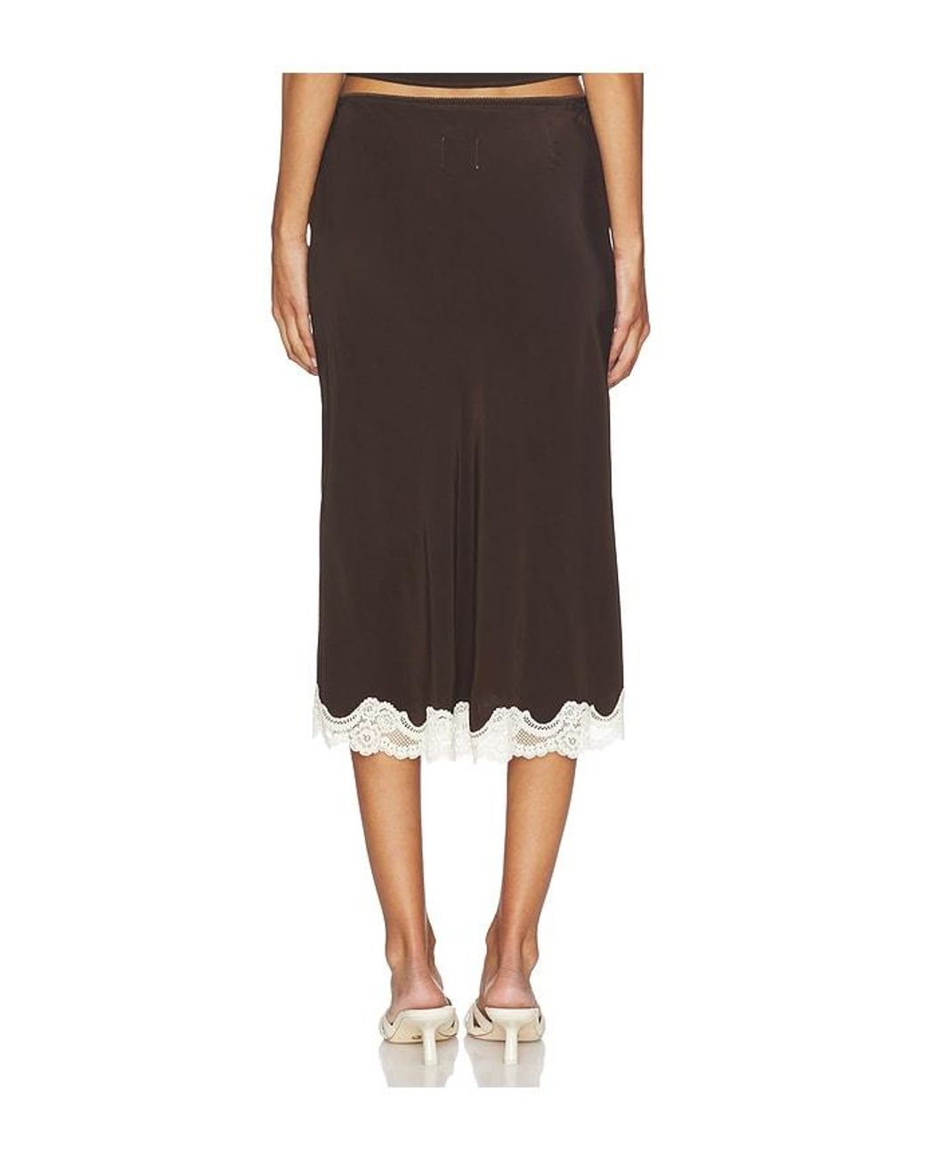 With Jean Black Tilly Skirt
