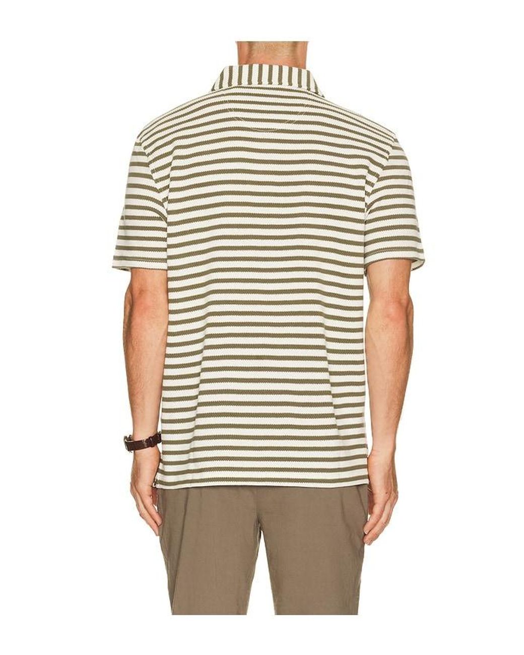 Barbour Multicolor Farlam Striped Tailored Polo for men