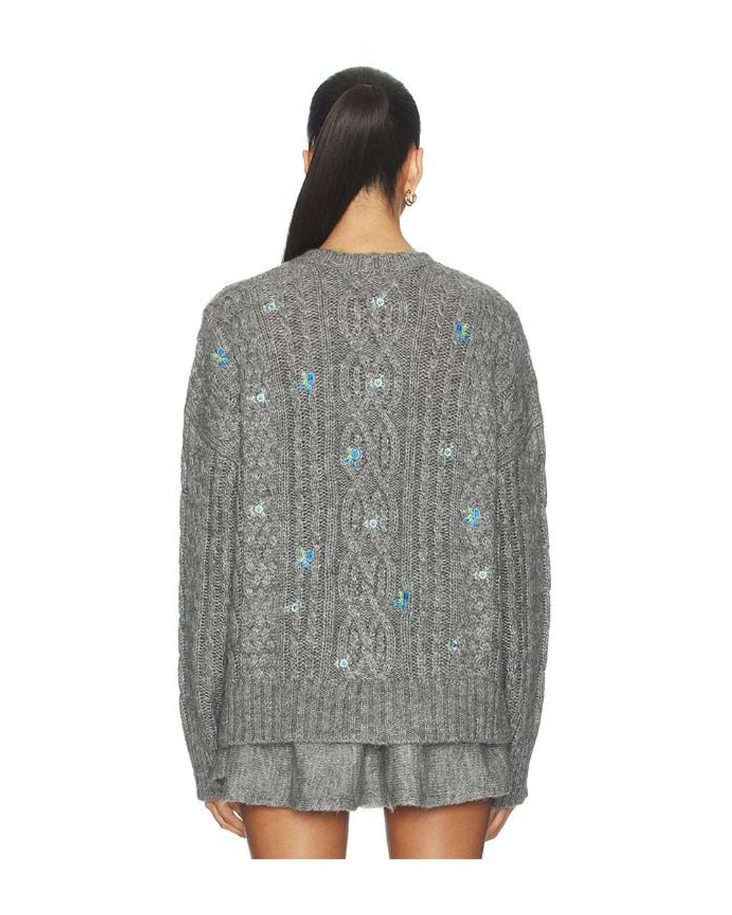 GUIZIO Gray Etta Jumper