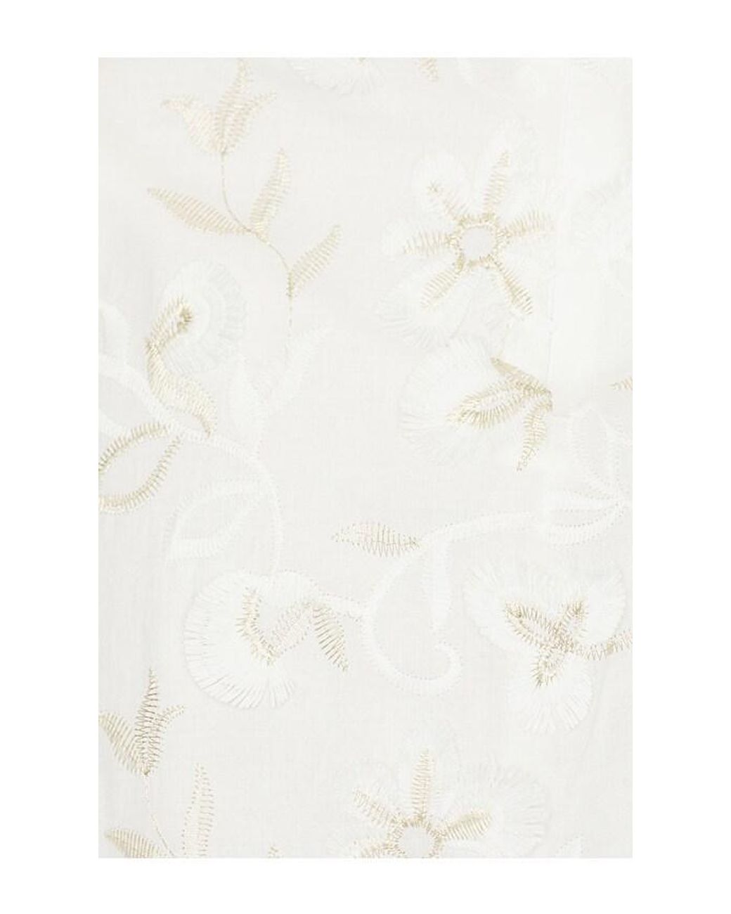 Waimari White Voile Mini Dress