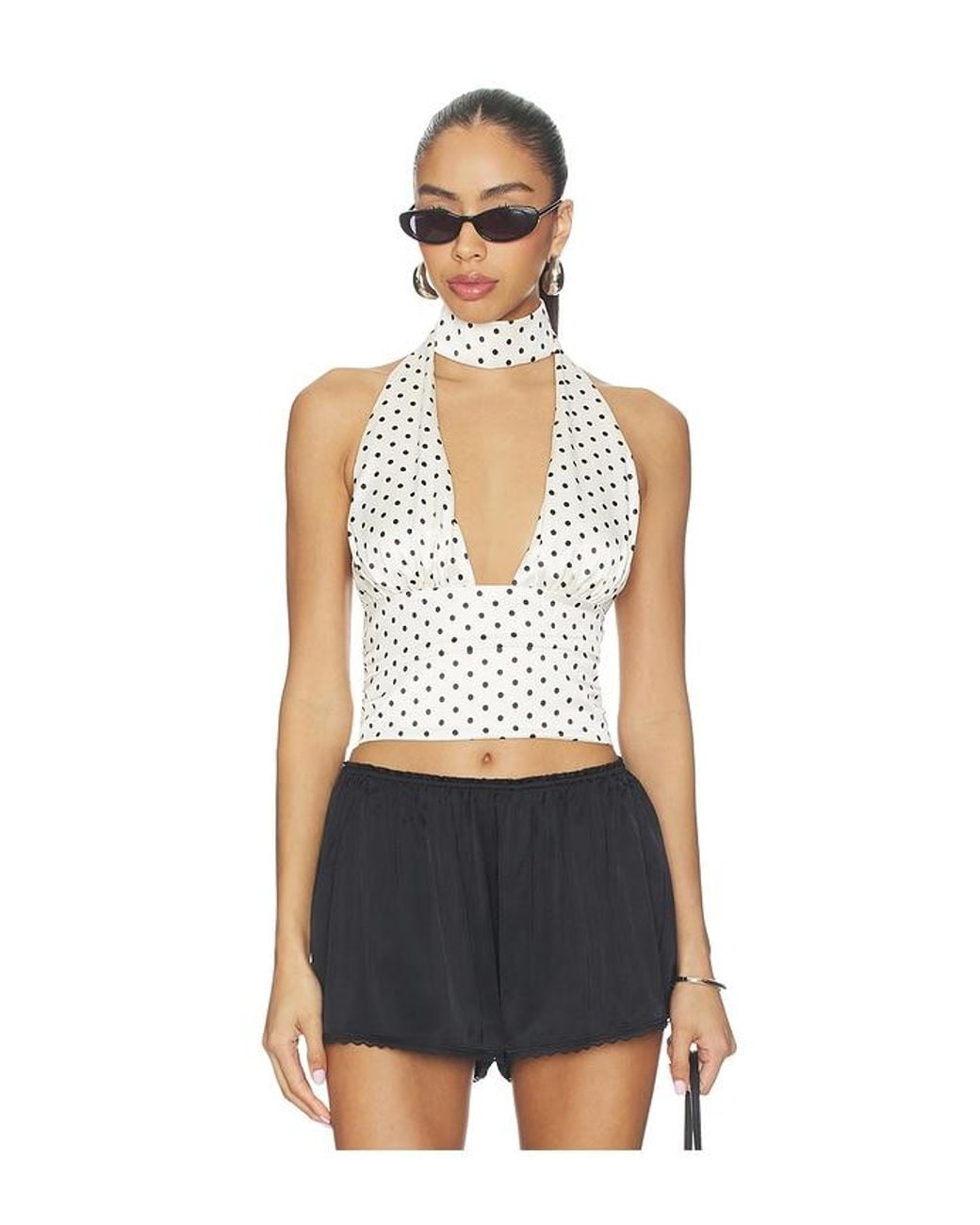 MAJORELLE Blue Marina Top