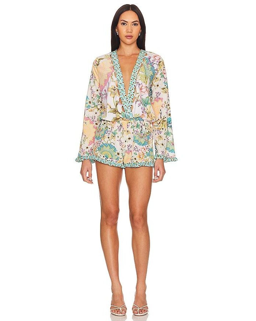 Agua Bendita Multicolor X Revolve Larissa Romper