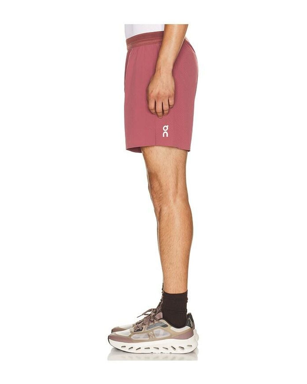 On Shoes Red 5 Performance Shorts for men