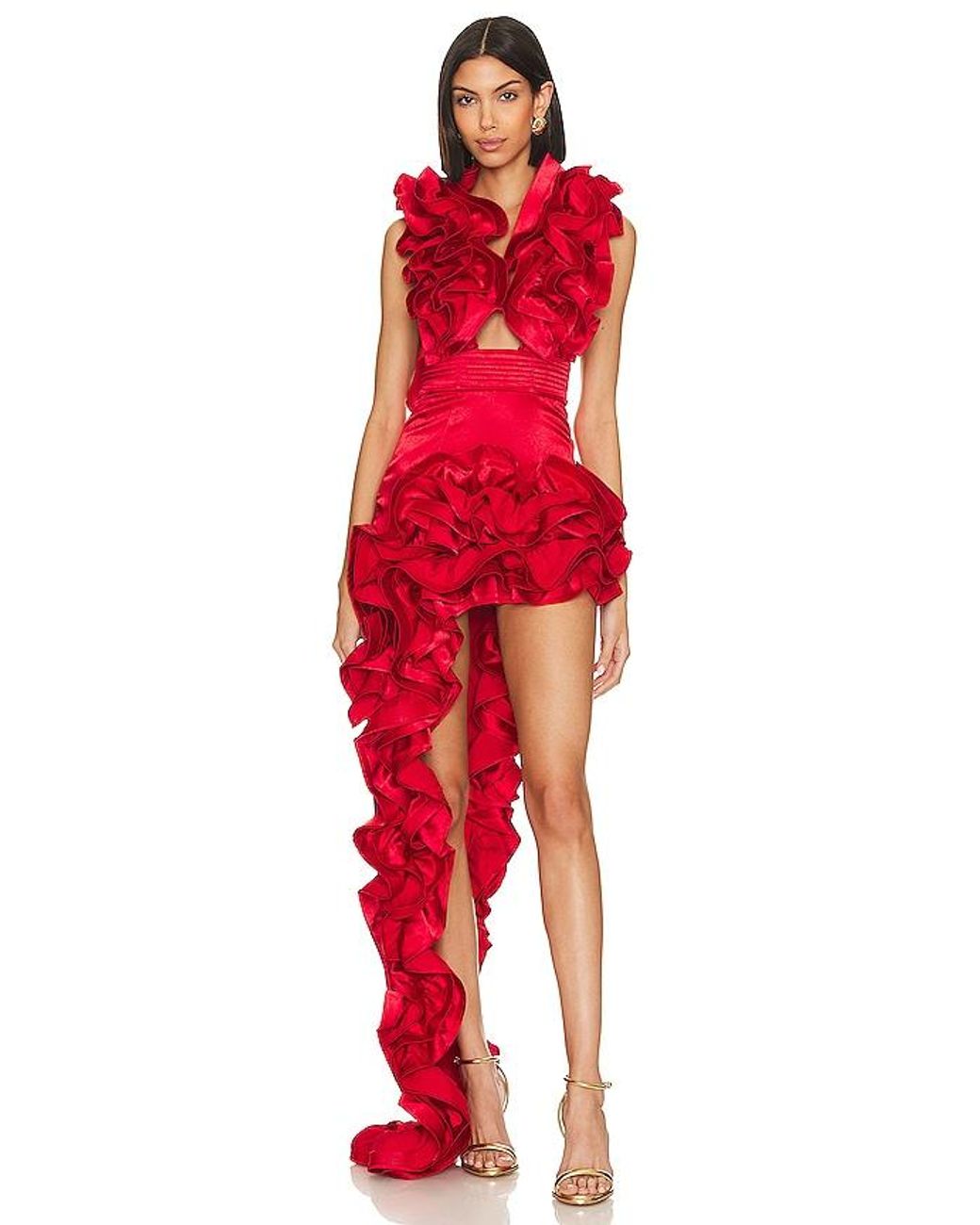 Bronx and banco shop red dress