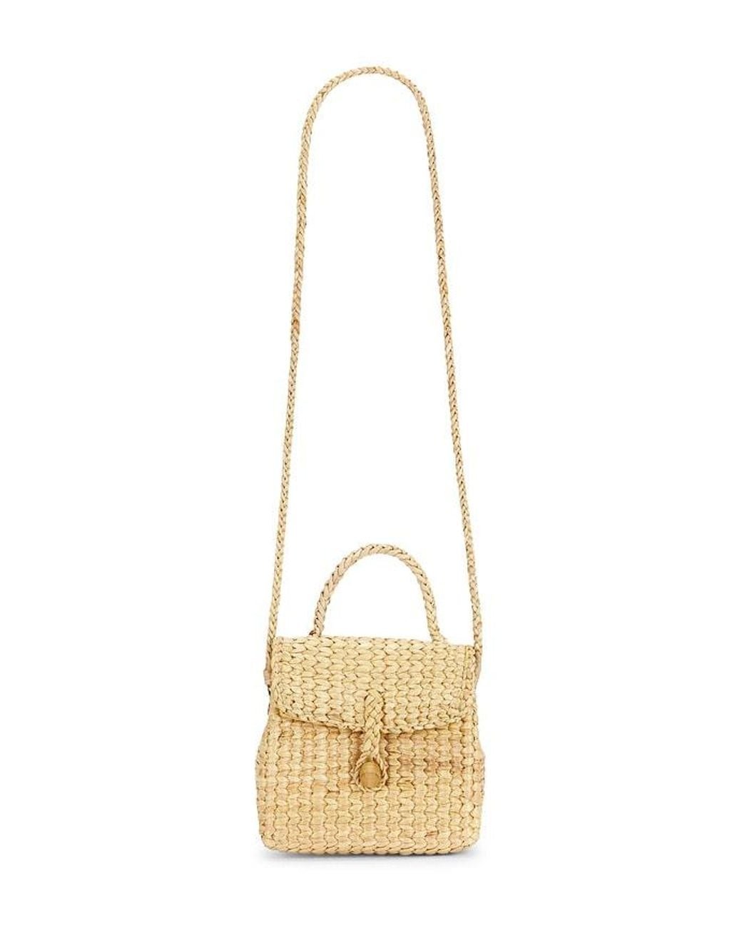 Hat Attack Natural Shiloh Mini Top Handle Bag