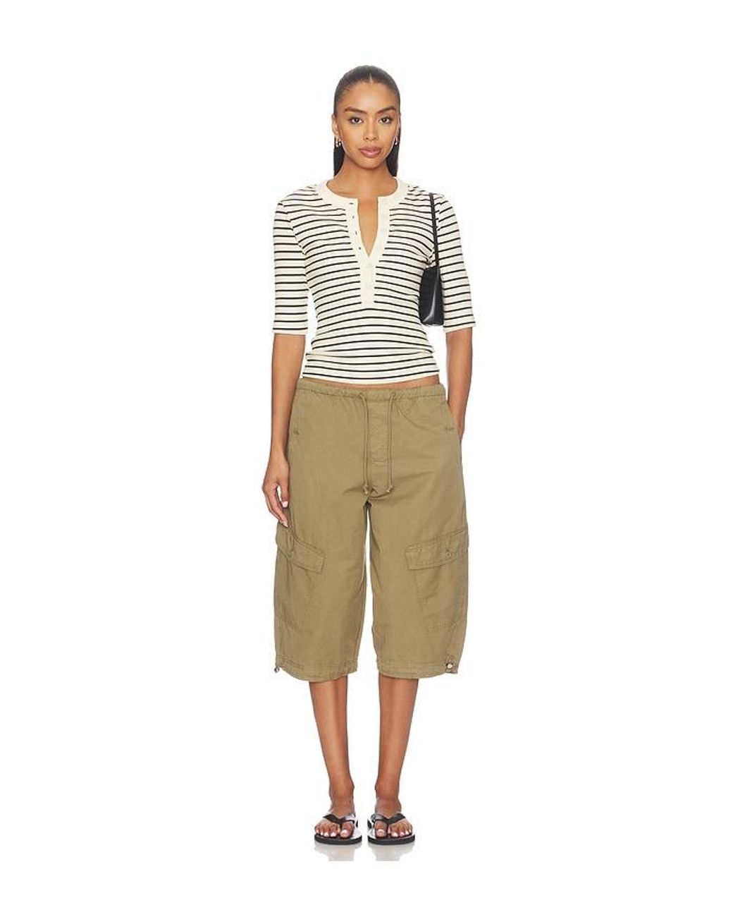 Citizens of Humanity Natural Nali Short Sleeve Henley