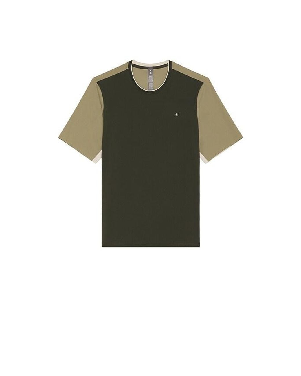 lululemon athletica Green Uv Protective Pique Tennis Short Sleeve for men