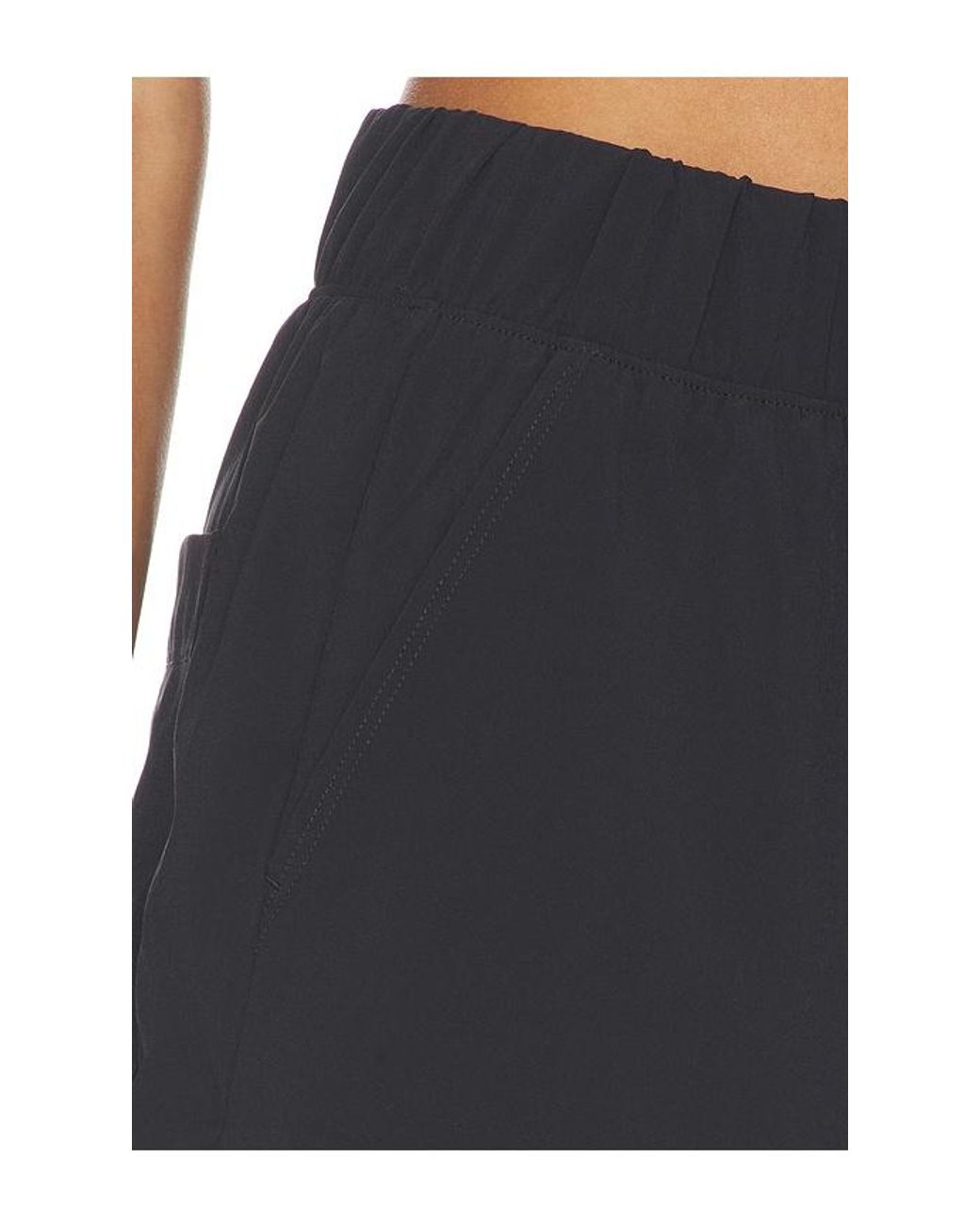 Beyond Yoga Blue Stretch Woven Short