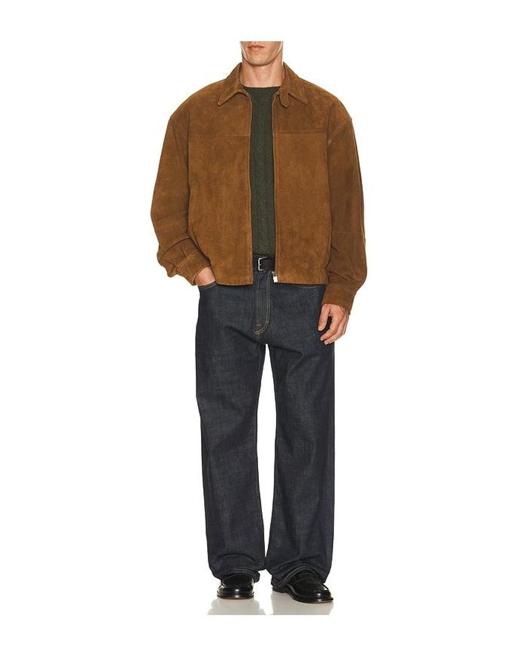 Polo Ralph Lauren Green Cotton Cable Knit Crewneck Sweater for men