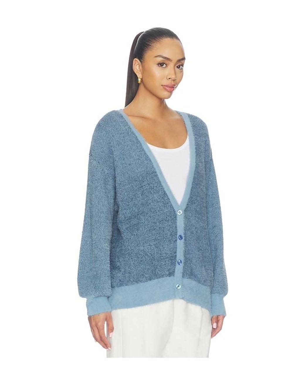 American Vintage Blue Sapowood Cardigan