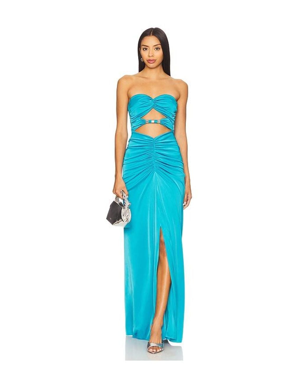 Et Ochs Blue Corinne Gown