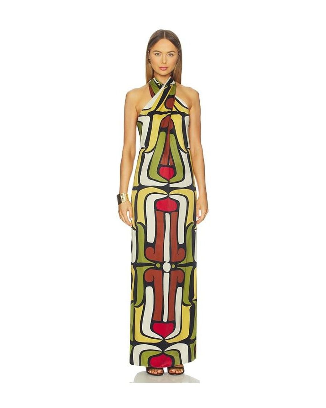 Cala De La Cruz White Oliviera Dress