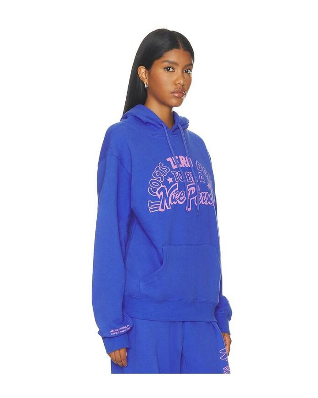 The Mayfair Group Blue It Costs $0 Classic Hoodie
