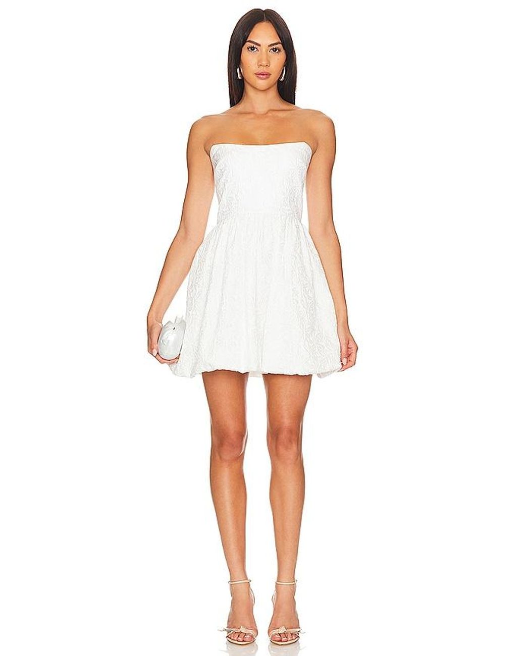 Amanda Uprichard White Addison Dress