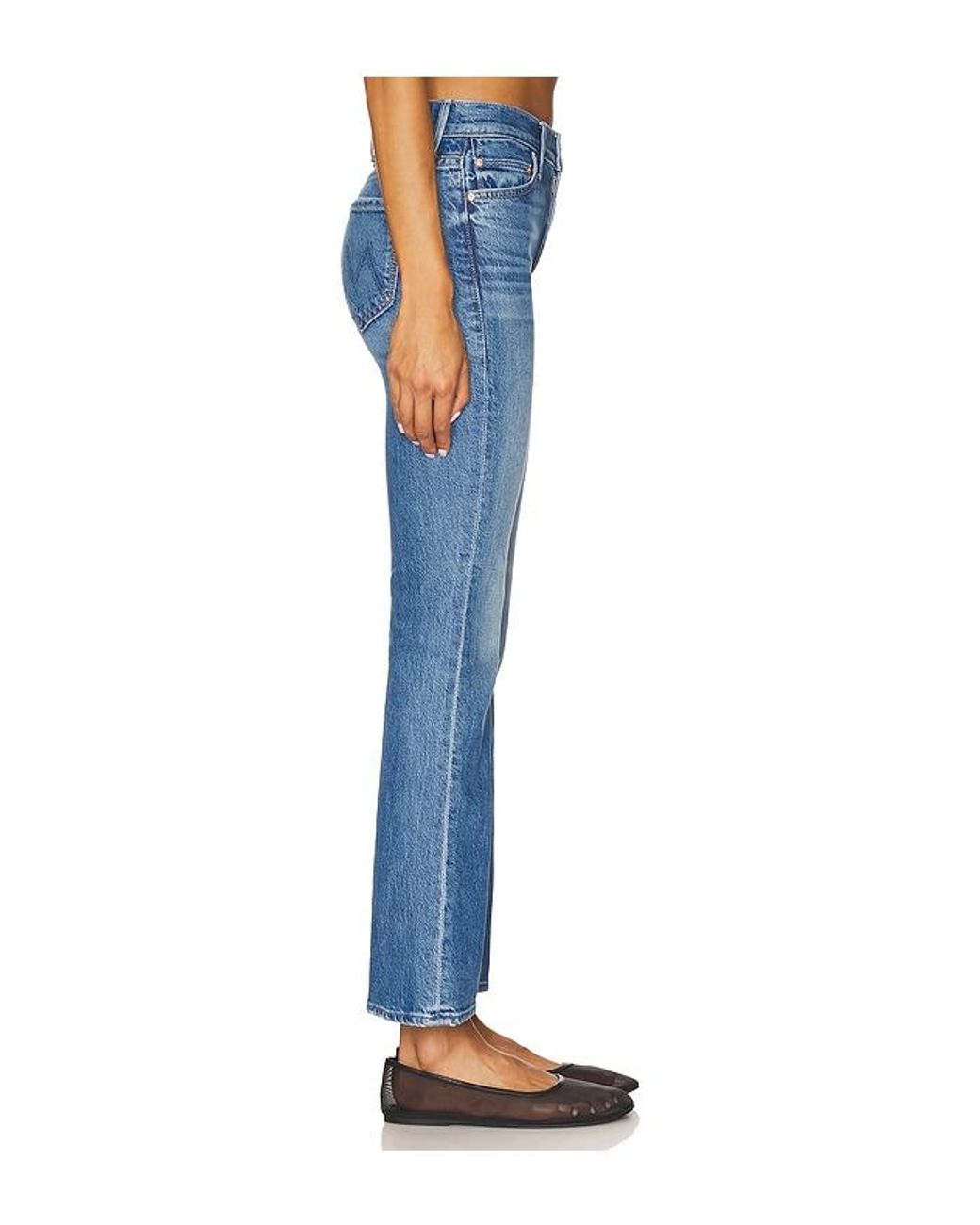 Mother Blue The Outsider Flood Jeans