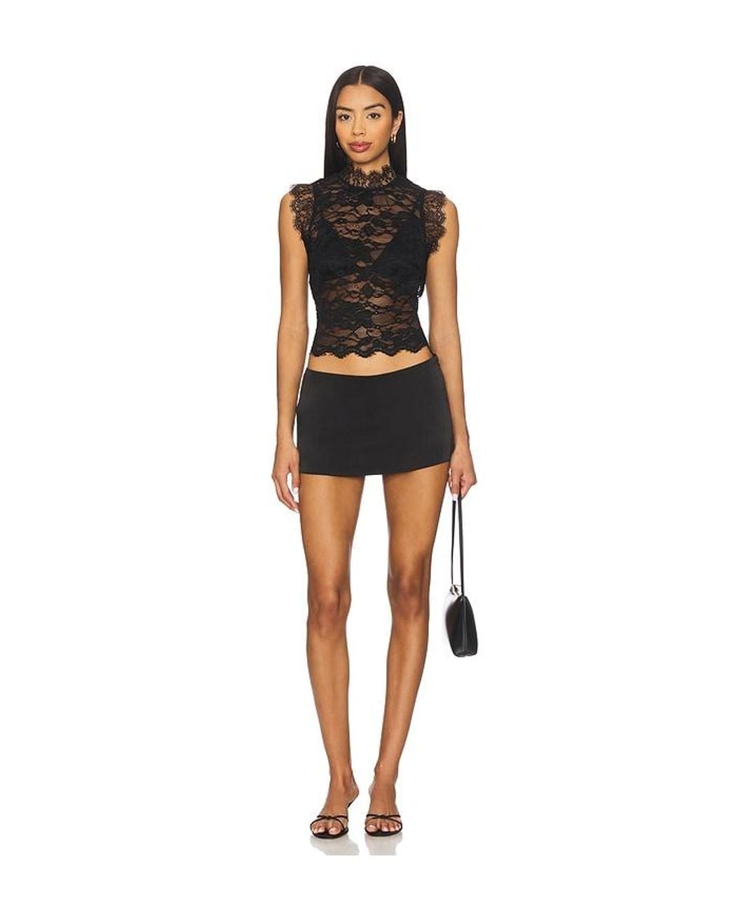 superdown Black Laura Top