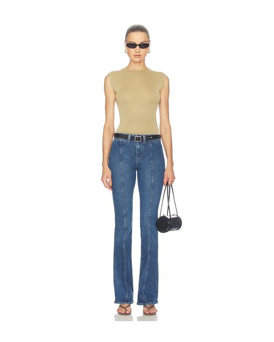 PAIGE Blue High Rise Laurel Canyon Jean
